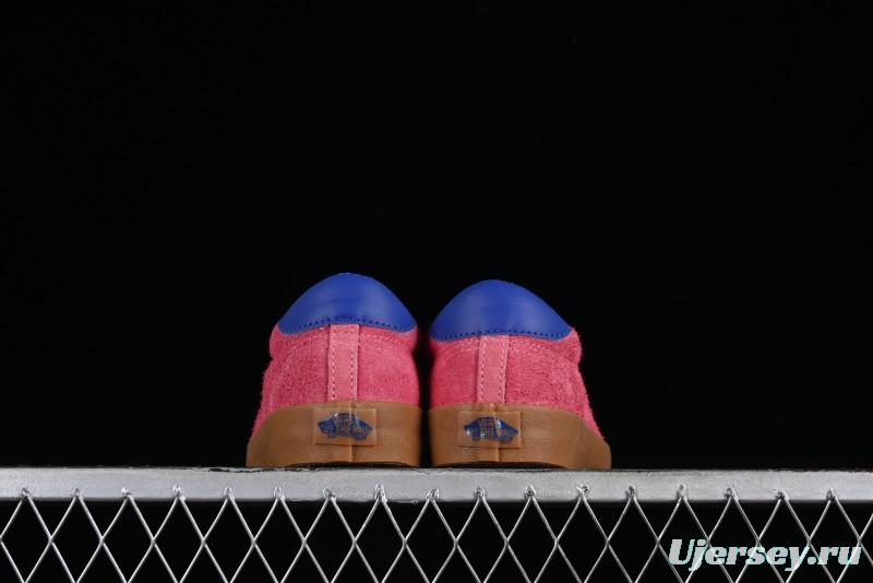 Vans Vault Og Sport Low Retro Suede Canvas Vulcanized Shoes in Dragon Fruit - VN000CQRCHL