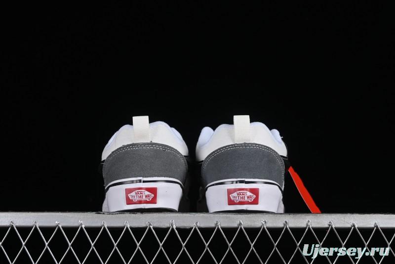 Vans Classics Knu Skool Retro Skate Shoes with Checkerboard Design - VN0009QC6PA