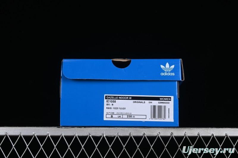 Adidas Originals Gazelle Indoor Retro Casual Slip-Resistant Low-Top Sneakers - IE1058