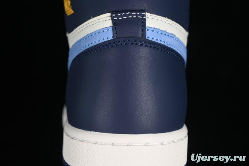 Air Jordan 1 High-Top "First in Flight" Obsidian 2.0  Basketball Shoes