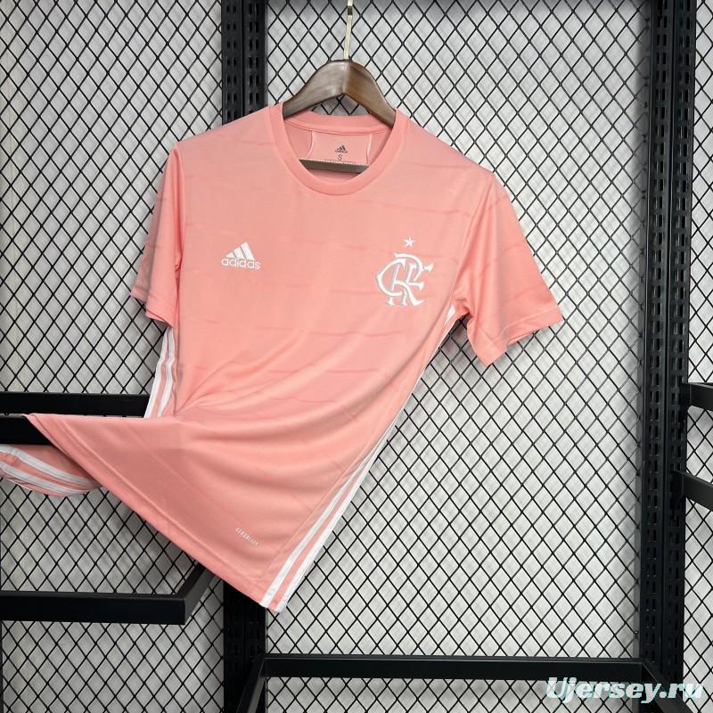 Retro 21/22 Flamengo Pink October Rosa Jersey