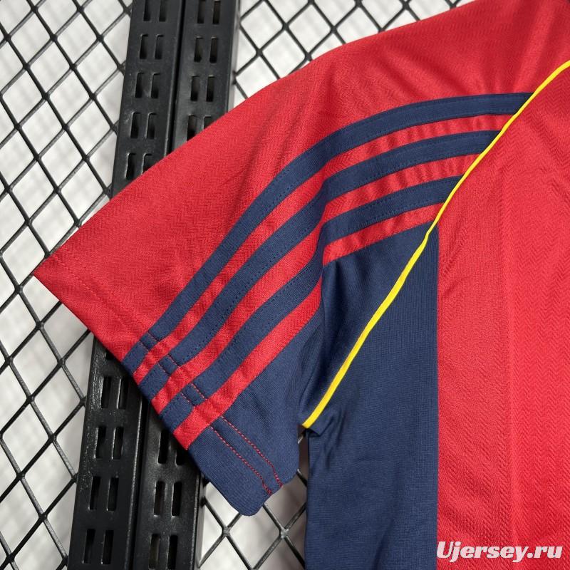 Retro 1998 Spain Home Jersey