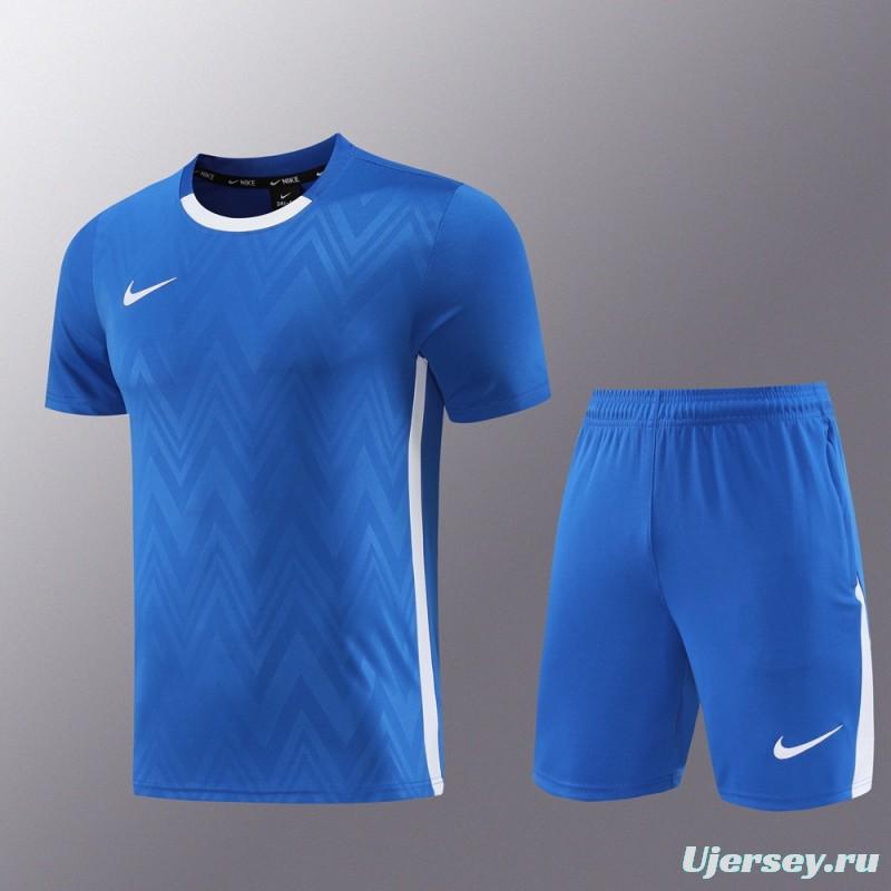 24/25 Nike Blue Short Sleeve Jersey+Shorts