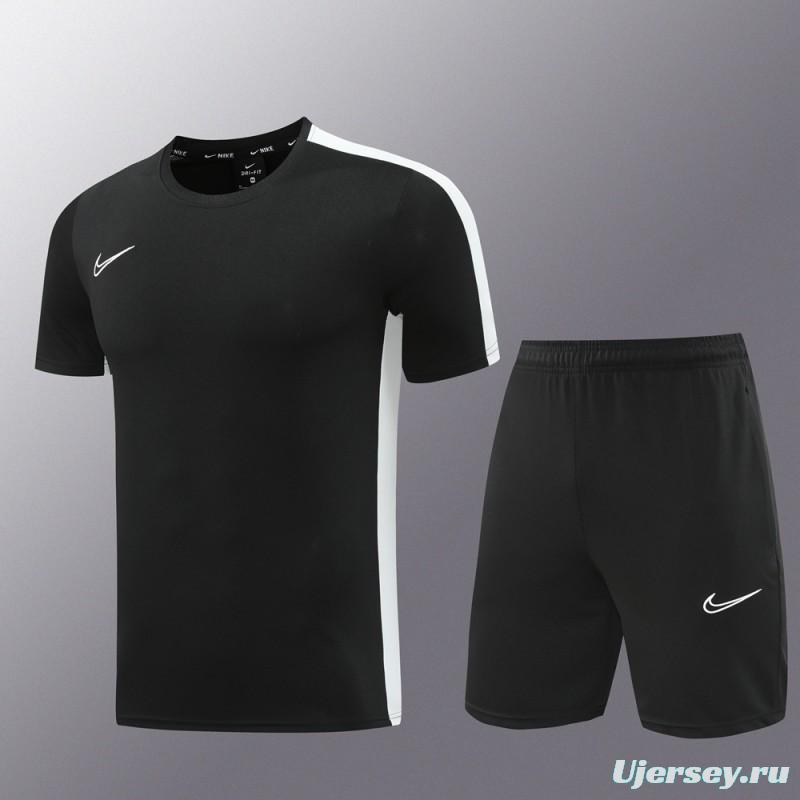 24/25 Nike Black Short Sleeve Jersey+Shorts