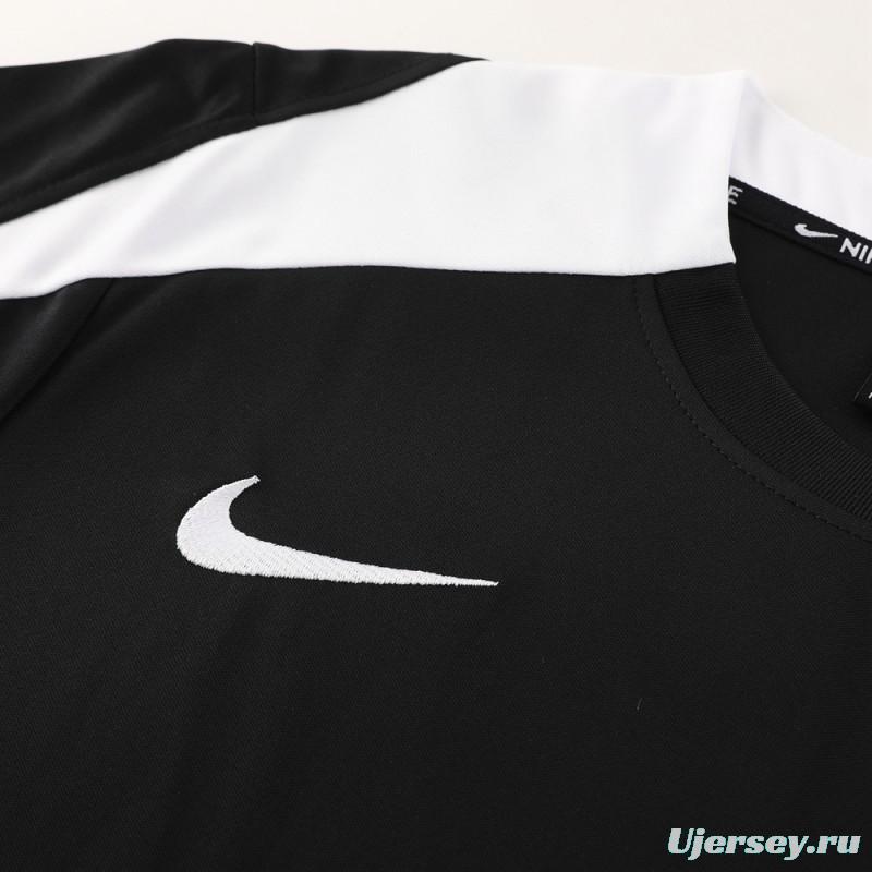 24/25 Nike Black/White Short Sleeve Jersey+Shorts