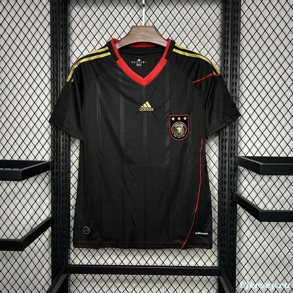 Retro 2010 Germany Away Black Jersey