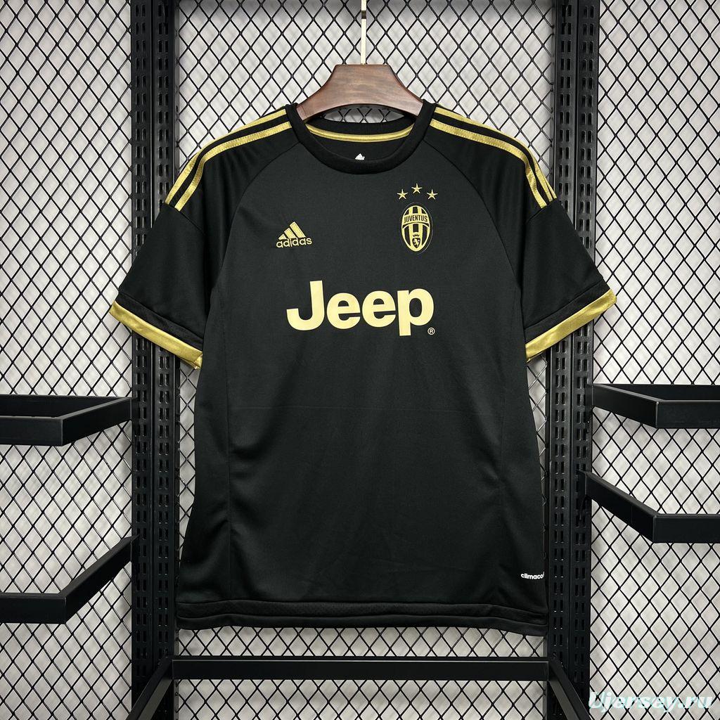 Retro 15/16 Juventus Third Black Jersey