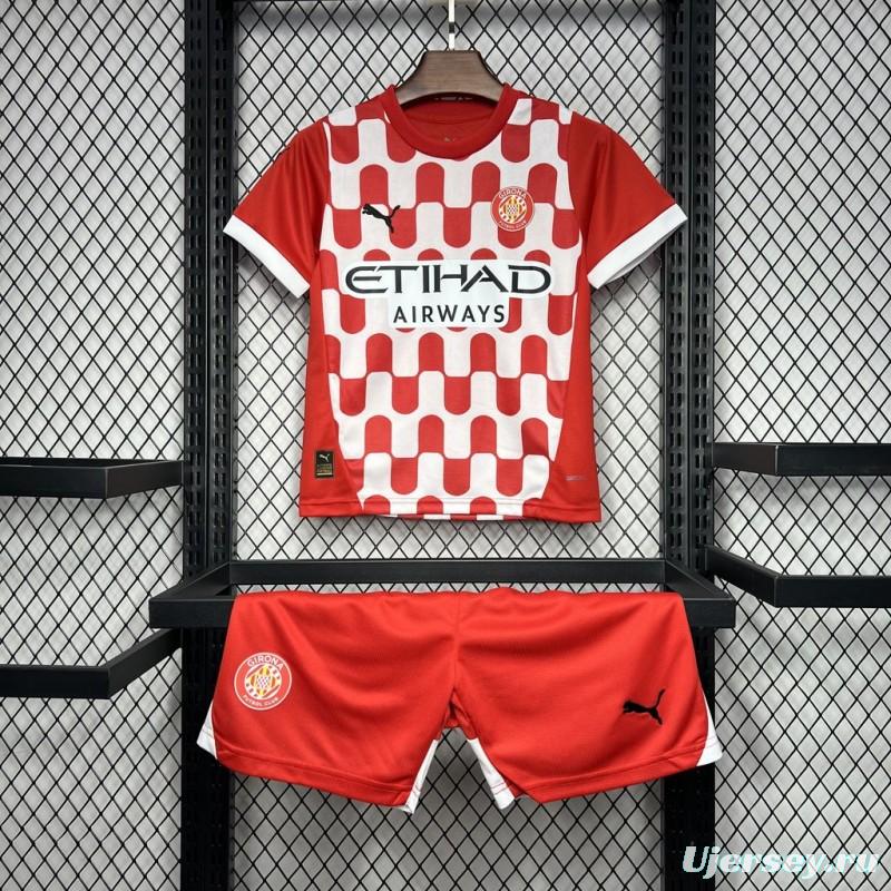 24/25 Kids Girona Home Jersey