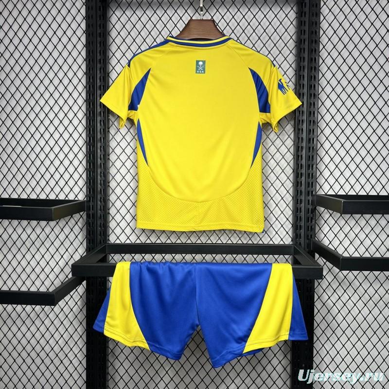 24/25 Kids Al-Nassr Home Jersey