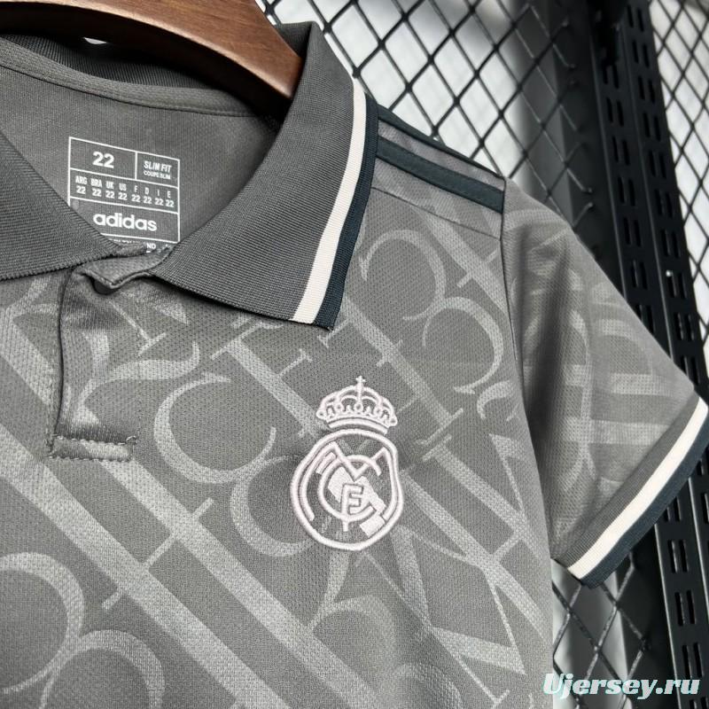 24/25 Kids Real Madrid Third Black Jersey