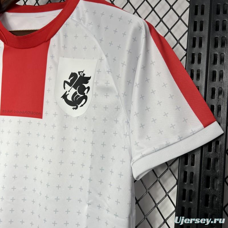 2024 Georgia Away White Jersey