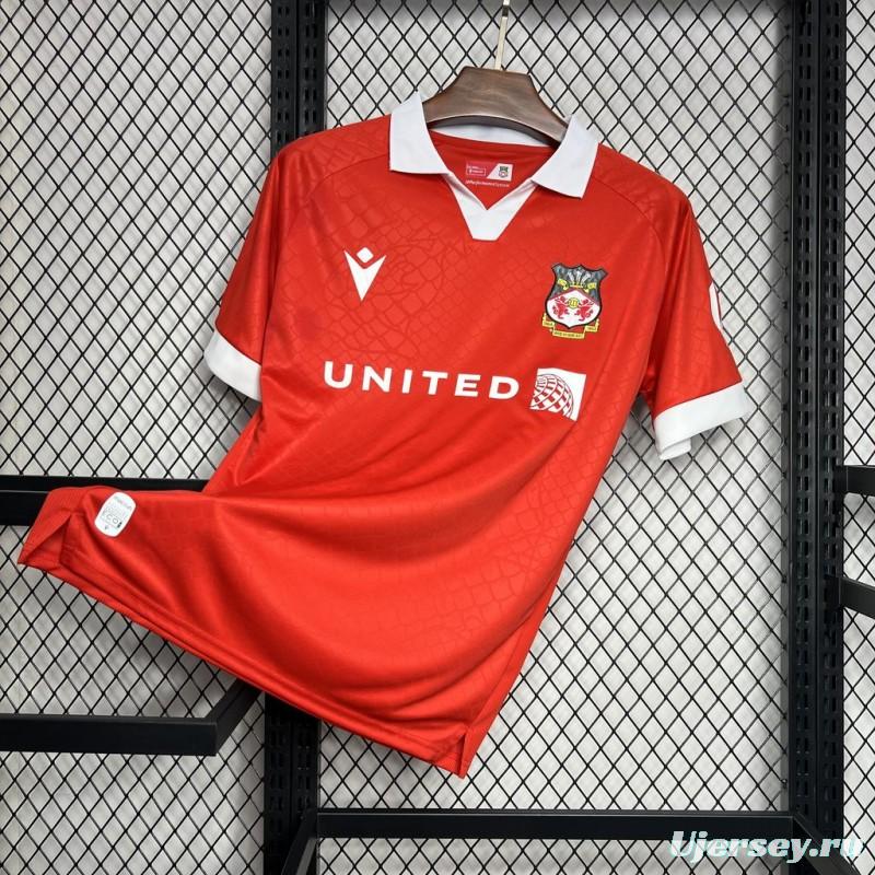 24/25 Wrexham Home Jersey