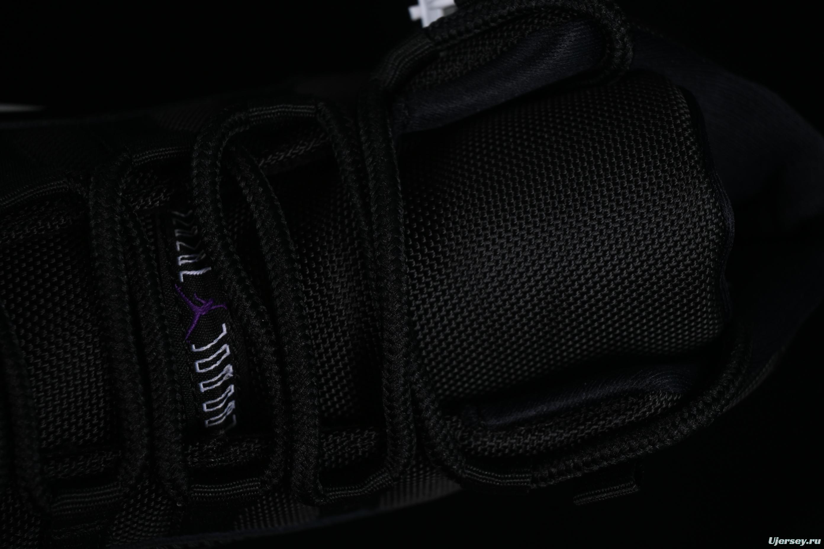 Nike Air Jordan 11 Retro Basketball Shoes with Patent Leather and Carbon Fiber Plate - CT8812-999