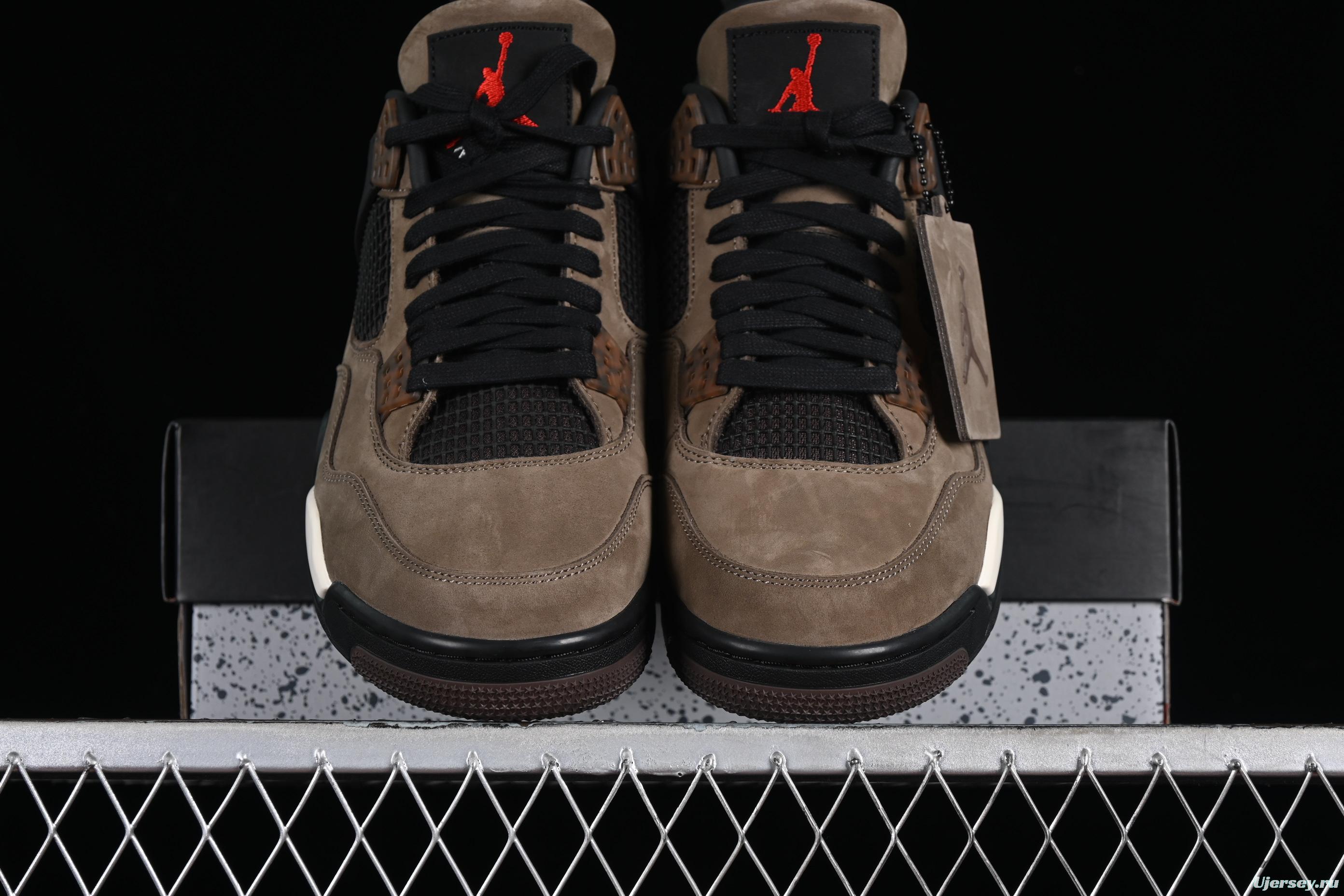Nike Air Jordan 4 Retro TS Suede Brown - AJ4