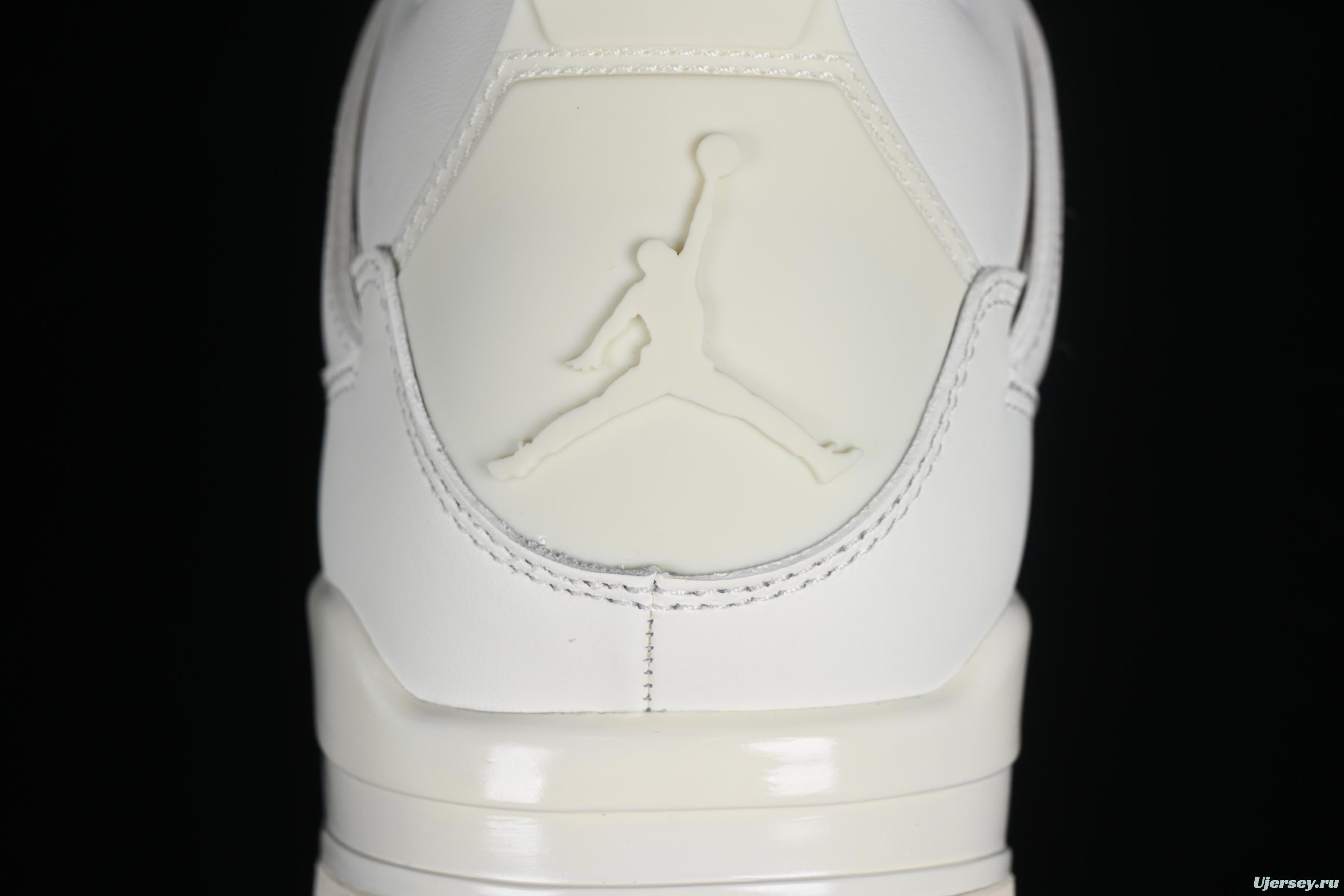 Nike Air Jordan 4 Retro Metallic Gold Basketball Shoes - AQ9129-170