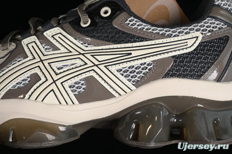 Asics Gel-Quantum Kinetic Retro Casual Sneakers with Thick Sole and GEL Scutoid Technology - 1203A270-201