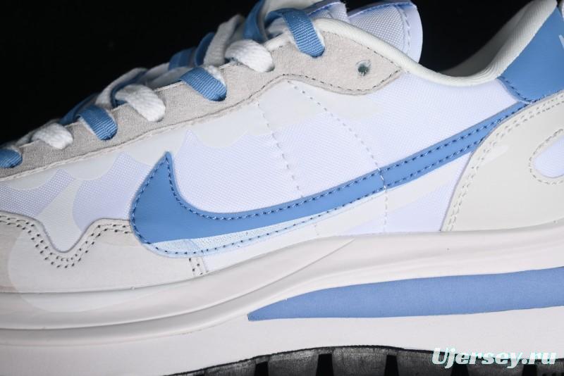 Nike Sacai VaporWaffle 3.0 Deconstructed Sneakers with Overlapping Swoosh and Double Tongue - DD1875-101