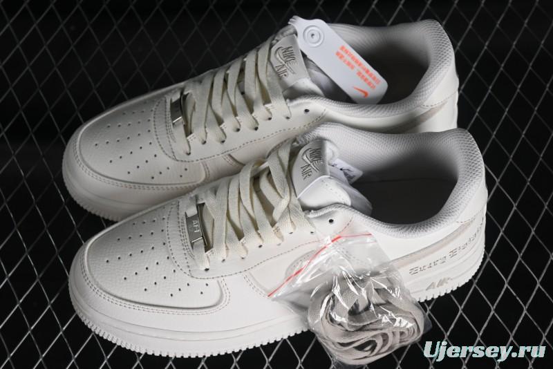 Nike Vlone x Air Force 1 '07 Low Casual Sneakers in Apricot - AA5360-009