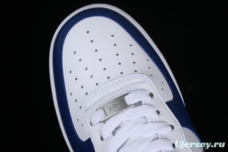 Nike Air Force 1 '07 Low White Blue Red Casual Shoes - CZ9164-100