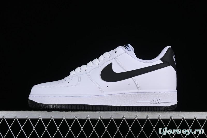 Nike Air Force 1 '07 Low Casual Sneakers in Black and White - FQ4296-101