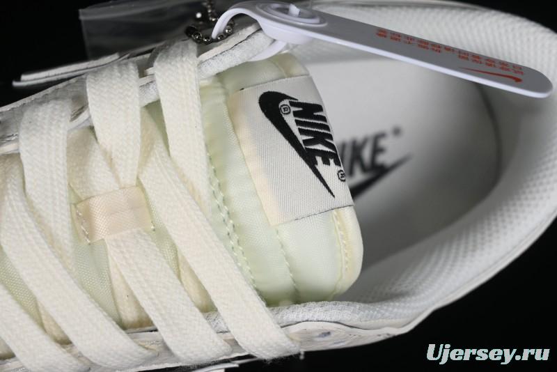 Nike SB Dunk Low LV Collaboration - Elegant Black White Night Light Anniversary High-End Custom Low-Top Casual Sneakers BB8766-208