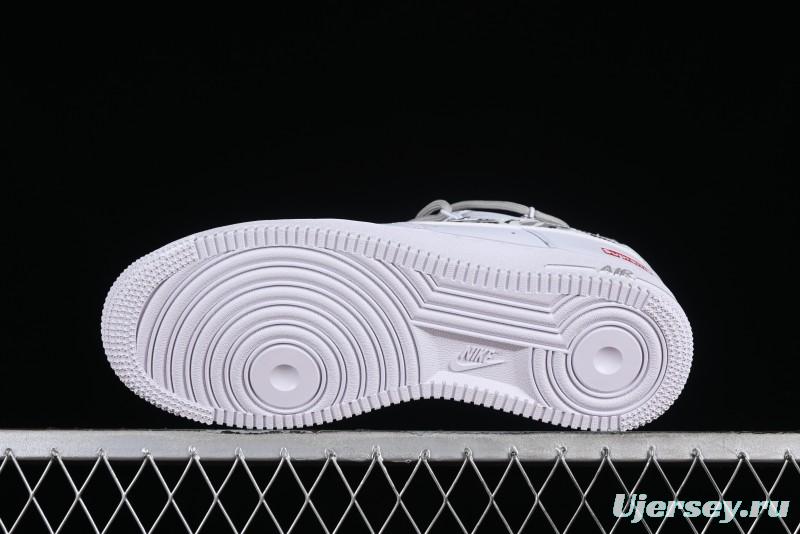 Nike Supreme x Air Force 1'07 Low "Box Logo" Camouflage Print Casual Sneakers - UP1658-595