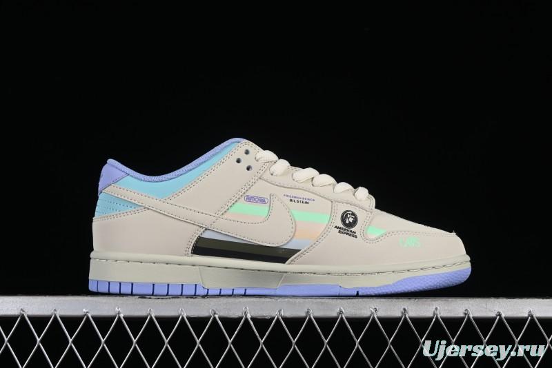 Nike SB Dunk Low Porsche Colorway Low-Top Casual Skateboarding Shoes - MU0232-363