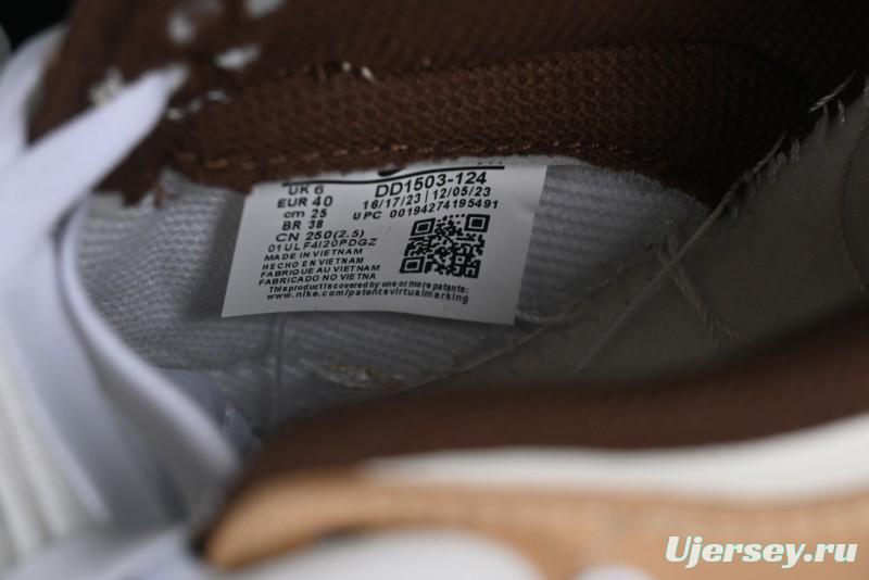 Nike Dunk Low Plaid Variation Retro SB Lace-Up Low-Top Casual Sneakers - DD1503-124