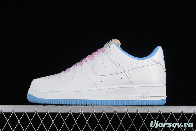 Nike Air Force 1 '07 Low Color-Changing Thermal-Activated White Blue Pink Casual Sneakers - LC5688-001