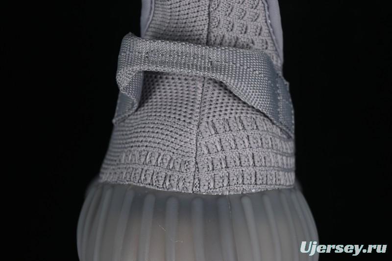 Adidas Yeezy 350 Boost V2 Running Shoes with Space Ash Colorway - IF3219