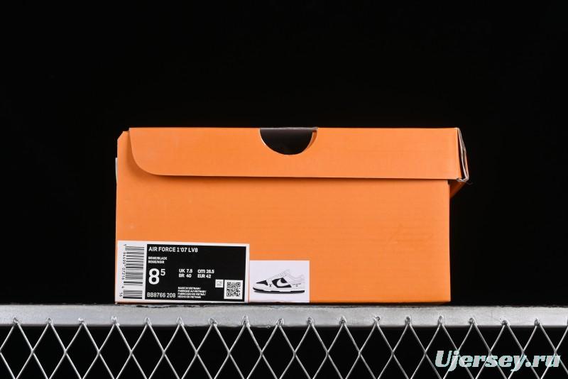 Nike SB Dunk Low LV Collaboration - Elegant Black White Night Light Anniversary High-End Custom Low-Top Casual Sneakers BB8766-208