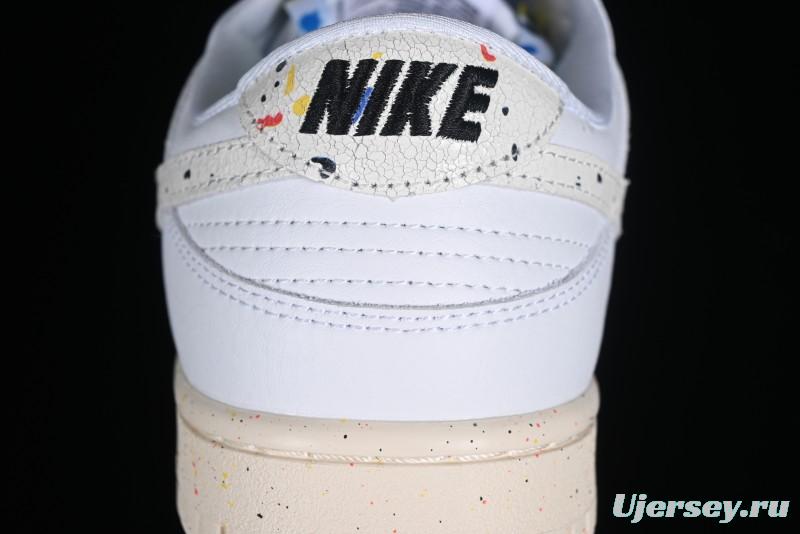 Nike SB Dunk Low Color Ink Splash Anniversary Custom Low-Top Casual Skate Shoes - FC2025-305