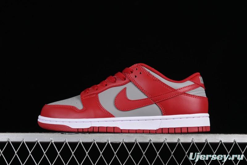 Nike SB Dunk Low Grey Red Colorway Low-Top Casual Skateboarding Shoes - CW1590-0002