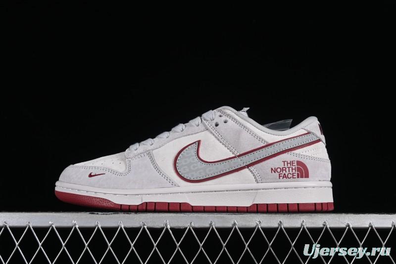 Nike Dunk Low The North Face CDG Collaboration - Grey Skateboard Shoes - DQ1098-336