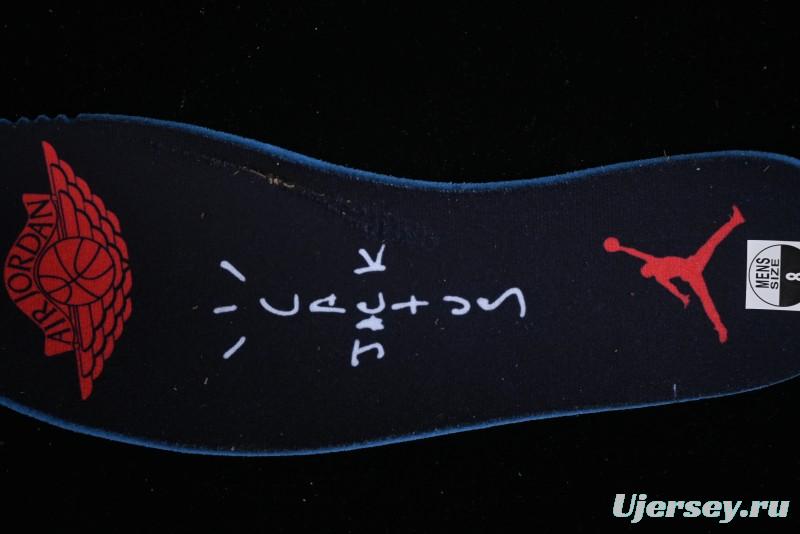 Nike Travis Scott x Air Jordan 1 Low OG AJ1 Reverse Swoosh Sneakers - DM7866-201