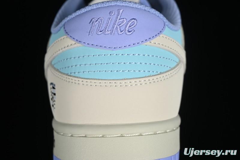 Nike SB Dunk Low Porsche Colorway Low-Top Casual Skateboarding Shoes - MU0232-363