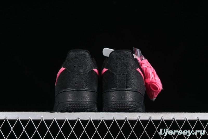 Nike Air Force 1 '07 Low Casual Sneakers in Black Starry Sky - CW2288-015