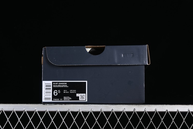 Nike Air Force 1 Shadow Low-Top Sneakers with Lightweight EVA Midsole and Anti-Slip RB Rubber Outsole - FN6335-101