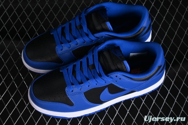 Nike SB Dunk Low Black Blue Colorway Low-Top Casual Skateboarding Shoes - CW1590-001