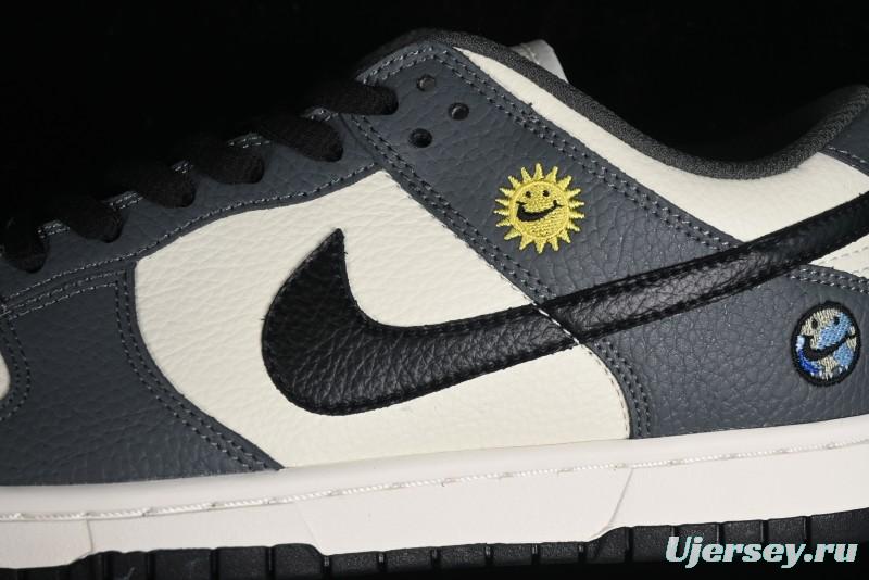 Nike SB Dunk Low Smiley Face SB Low-Top Casual Skate Shoes - BB1609-116