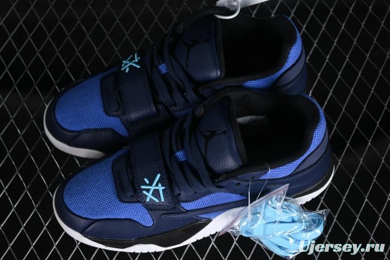 Nike Travis Scott x Jordan Cut The Check AJ1 Basketball Shoes with Velcro Strap - FZ8117-001