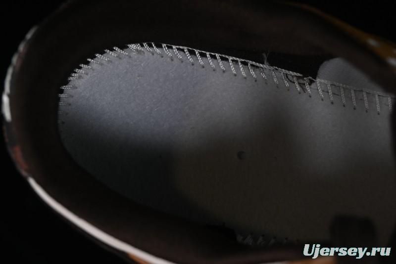 Nike SB Dunk Low LV Collaboration - Brown Black Monogram Anniversary High-End Custom Low-Top Casual Skate Shoes - DQ1098-342