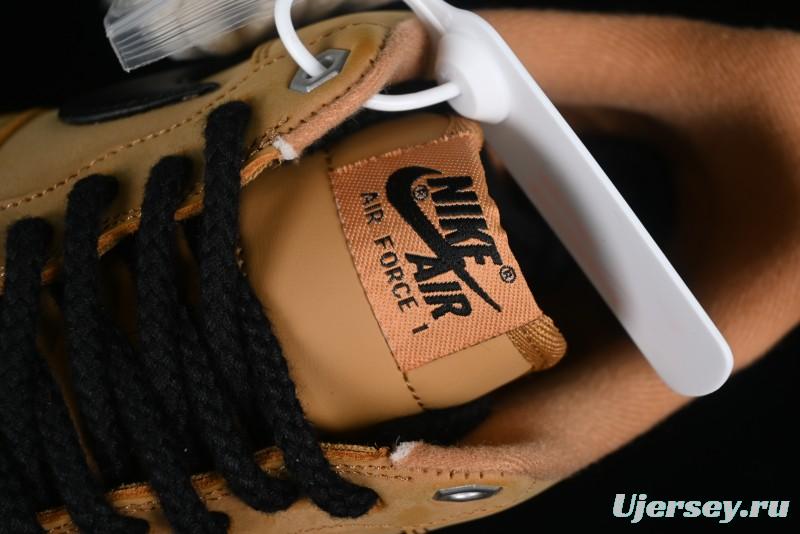 Nike Air Force 1 '07 Low Wheat Low-Top Sneakers - FZ7372-200