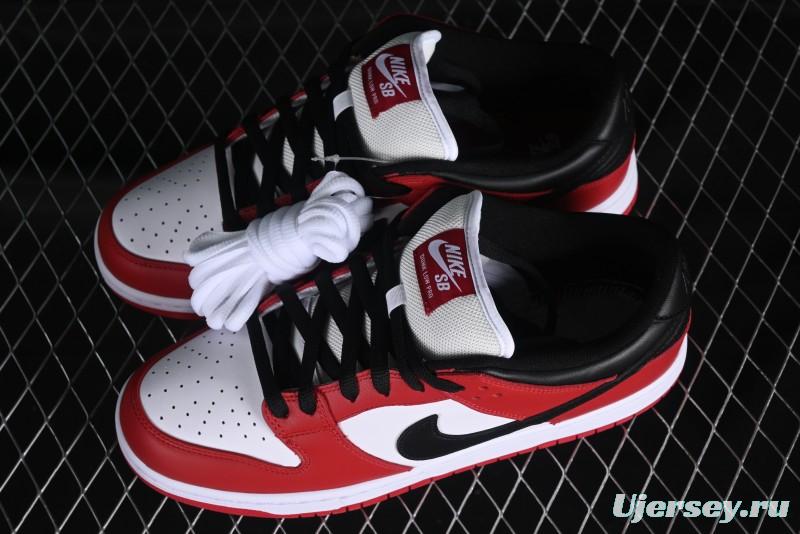 Nike SB Dunk Low Pro Retro Chicago Skateboarding Shoes - BQ6817-600