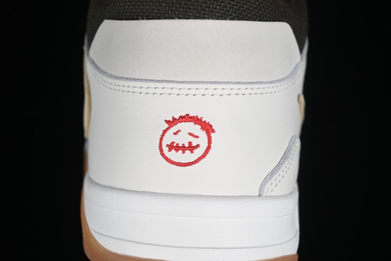 Nike Travis Scott x Jordan Cut The Check AJ1 Basketball Shoes with Velcro Design - FZ8117-100