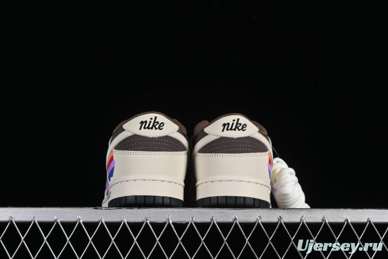 Nike SB Dunk Low Apple Colorway Low-Top Casual Skateboarding Shoes - MU0232-368
