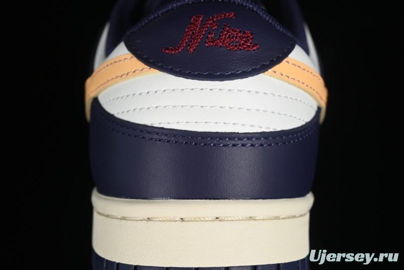 Nike Dunk Low Retro Navy Blue SB Low-Top Casual Skate Shoes - FV8106-181