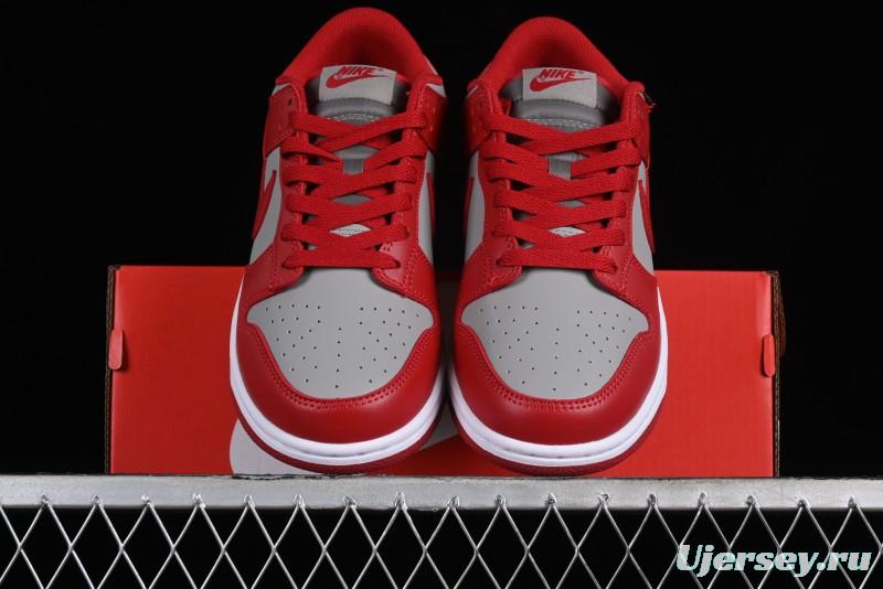 Nike SB Dunk Low Grey Red Colorway Low-Top Casual Skateboarding Shoes - CW1590-0002