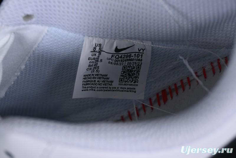 Nike Air Force 1 '07 Low Casual Sneakers in Black and White - FQ4296-101