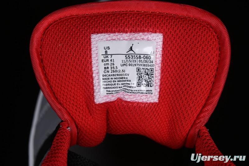 Nike Air Jordan 1 Low AJ1 Cement Grey Low-Top Casual Sneakers - 553558-060